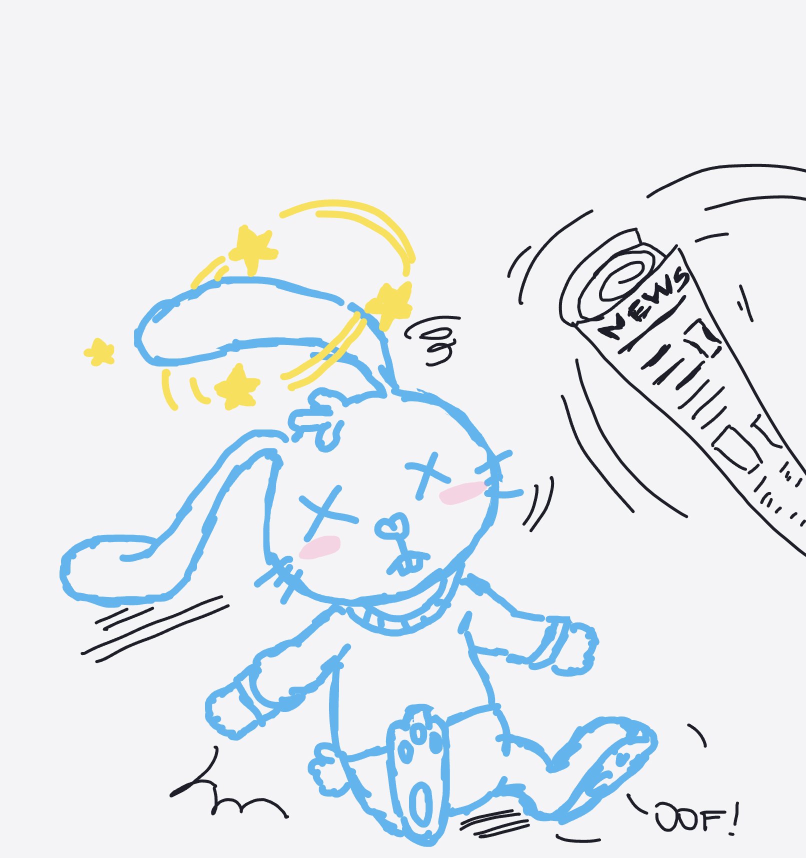 My Smack — a one-shot sketch by Mizzie on The Midnight Gallery daily drawing app.