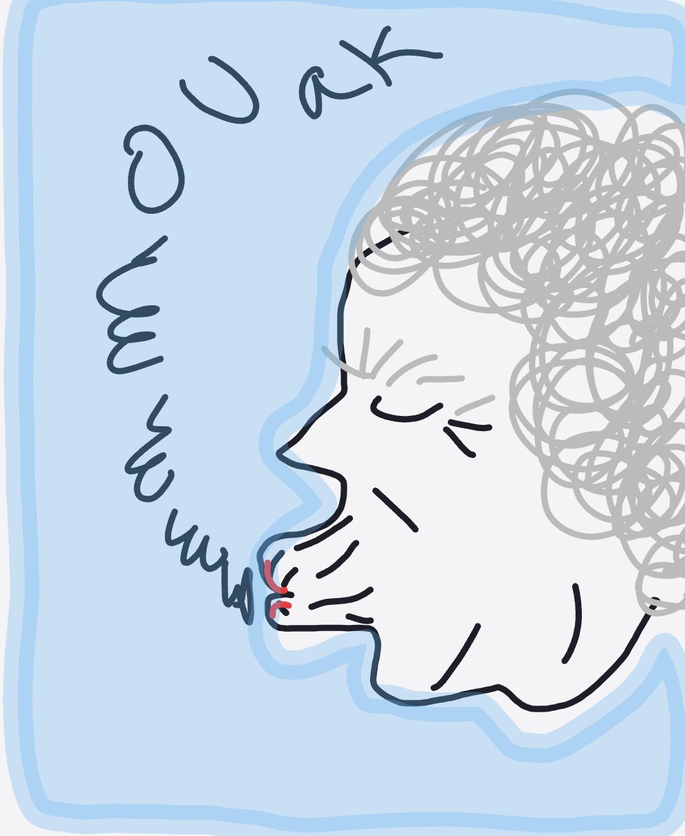 My Smack — a one-shot sketch by Mmmmmmm on The Midnight Gallery daily drawing app.