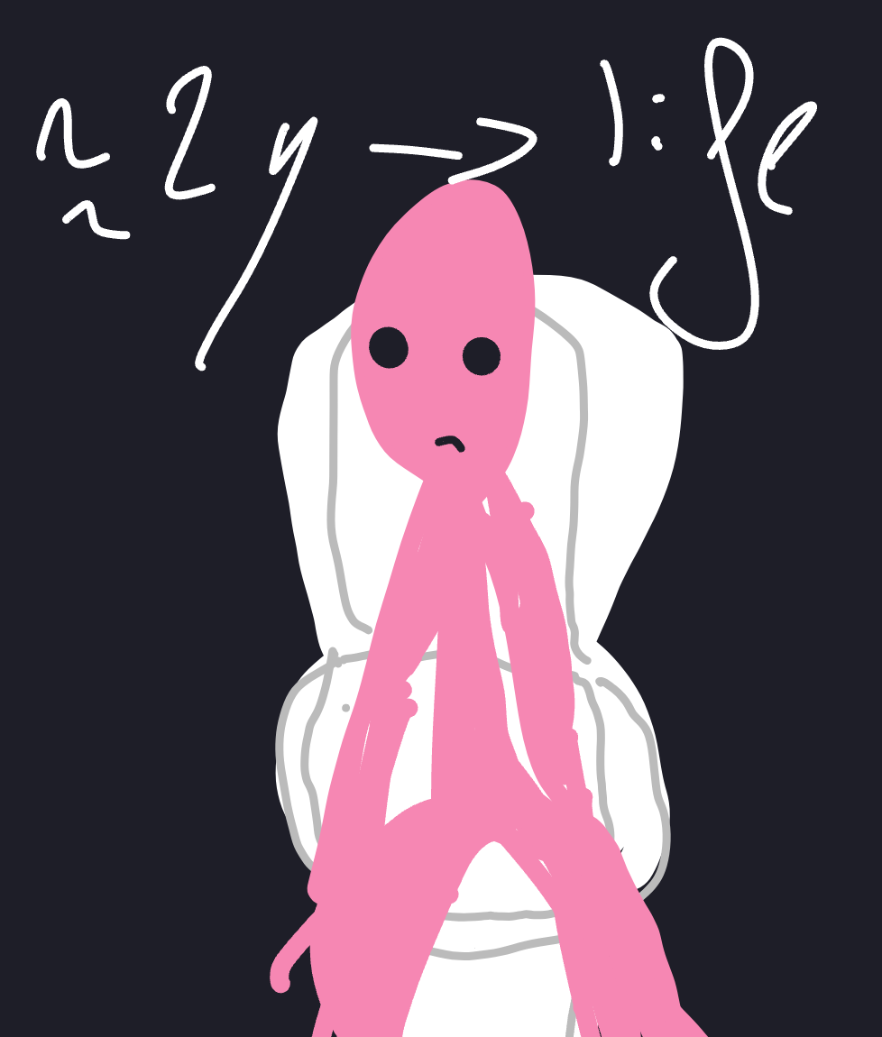 My Something useless I know — a one-shot sketch by Mmmmmmm on The Midnight Gallery daily drawing app.