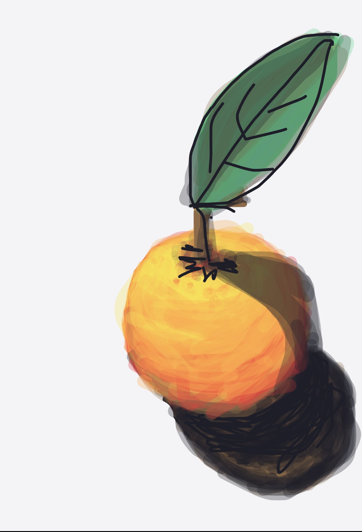 My Still Life — a one-shot sketch by MadCreative on The Midnight Gallery daily drawing app.