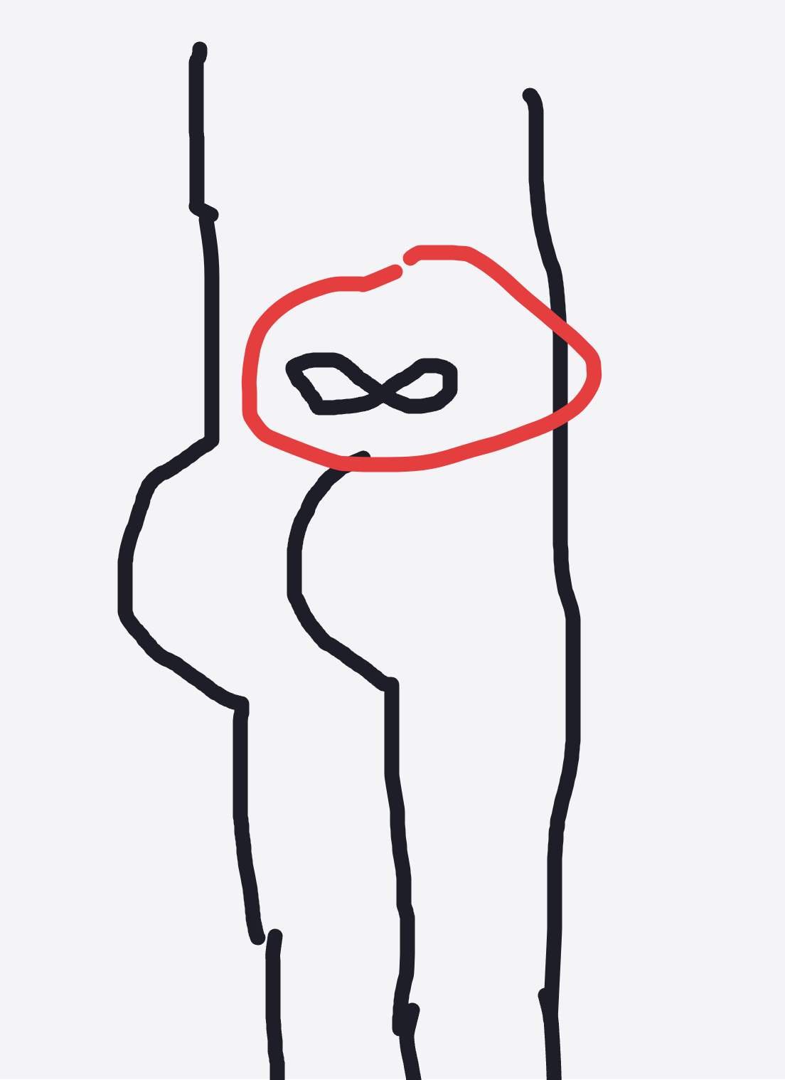 My Tatouage que je ferai jamais — a one-shot sketch by Rathon Kloport on The Midnight Gallery daily drawing app.