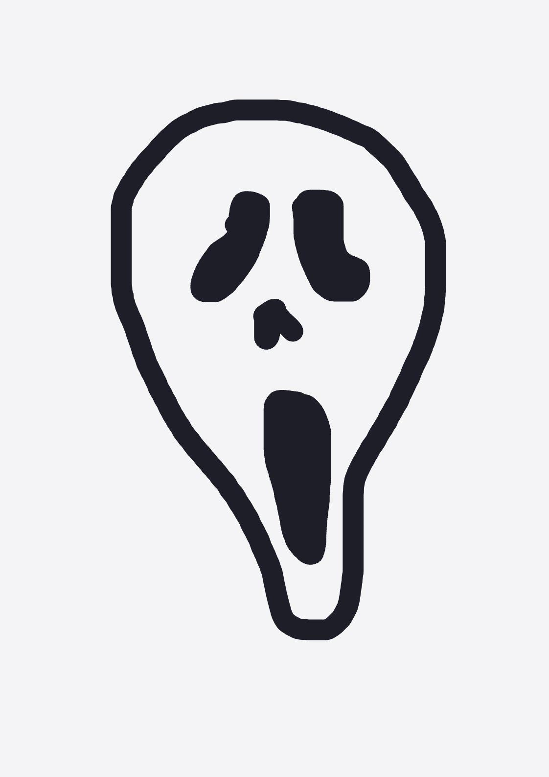 My Terrifying horror scene — a one-shot sketch by TrueCinnamon9071 on The Midnight Gallery daily drawing app.