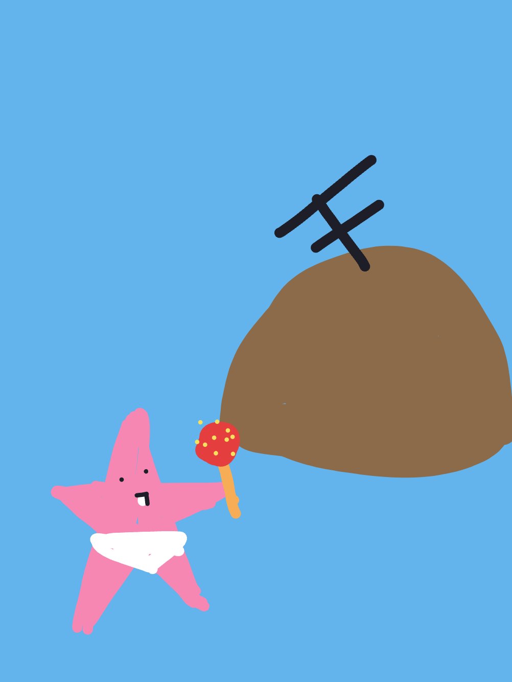 My The birth of a star — a one-shot sketch by Bunny on The Midnight Gallery daily drawing app.