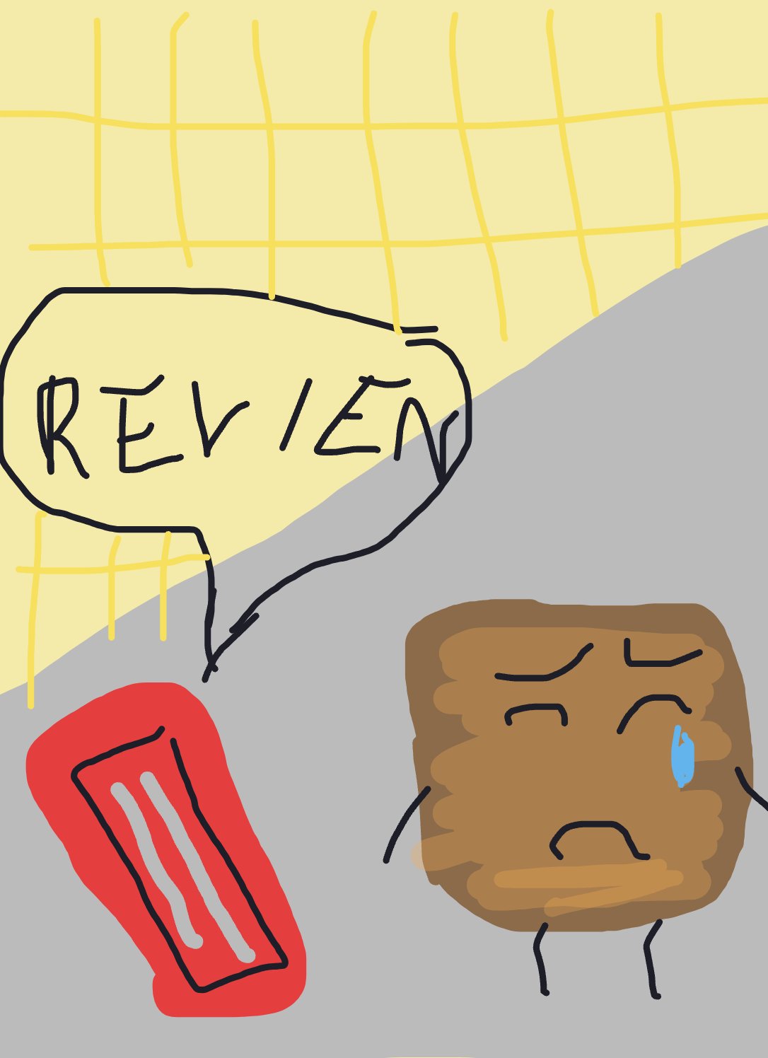 My Toast s'échappant du grille-pain — a one-shot sketch by Cerise971 on The Midnight Gallery daily drawing app.