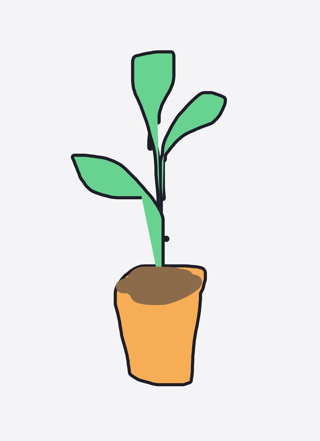 My Truc minimaliste — a one-shot sketch by Snek on The Midnight Gallery daily drawing app.