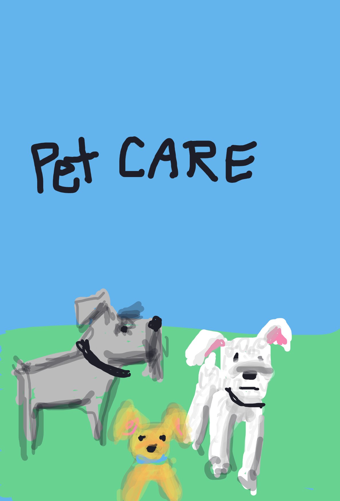 My What I was doing — a one-shot sketch by MadCreative on The Midnight Gallery daily drawing app.