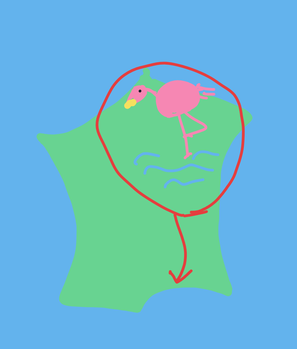 My Where I come from — a one-shot sketch by Mmmmmmm on The Midnight Gallery daily drawing app.