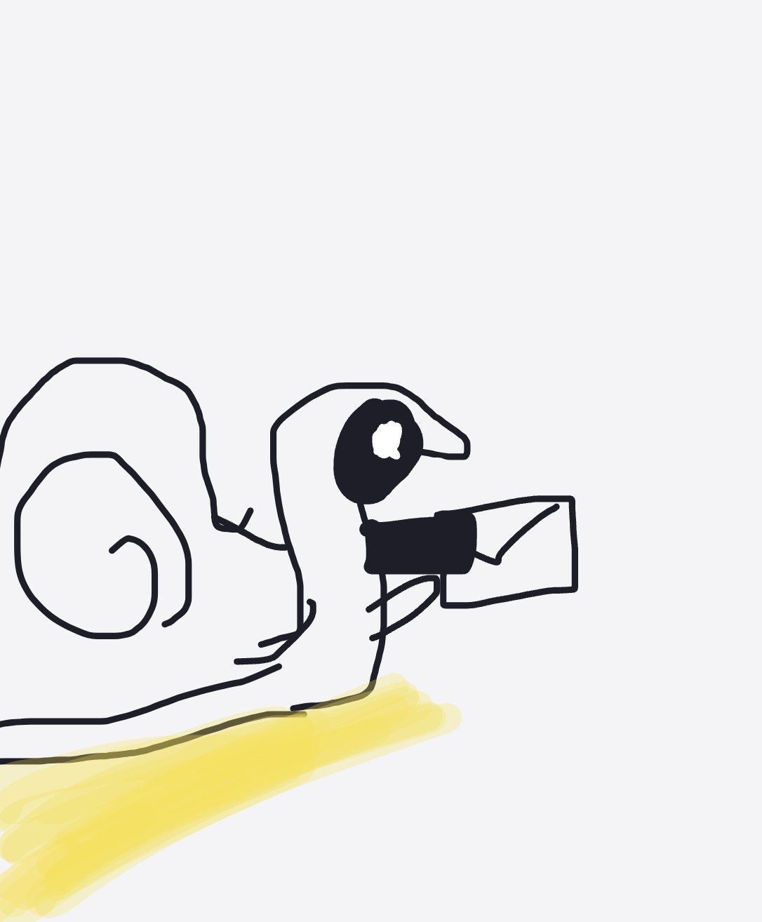 Unfortunately — a one-shot sketch by The Creator on The Midnight Gallery daily drawing app.